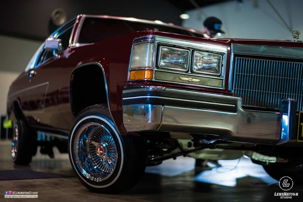 Cadillac CoupeDeVille Lowrider Photoshoot Perth West Coast LowDown Car Photography