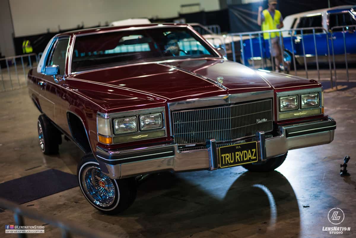 Cadillac CoupeDeVille Lowrider Photoshoot Perth West Coast LowDown Car Photography
