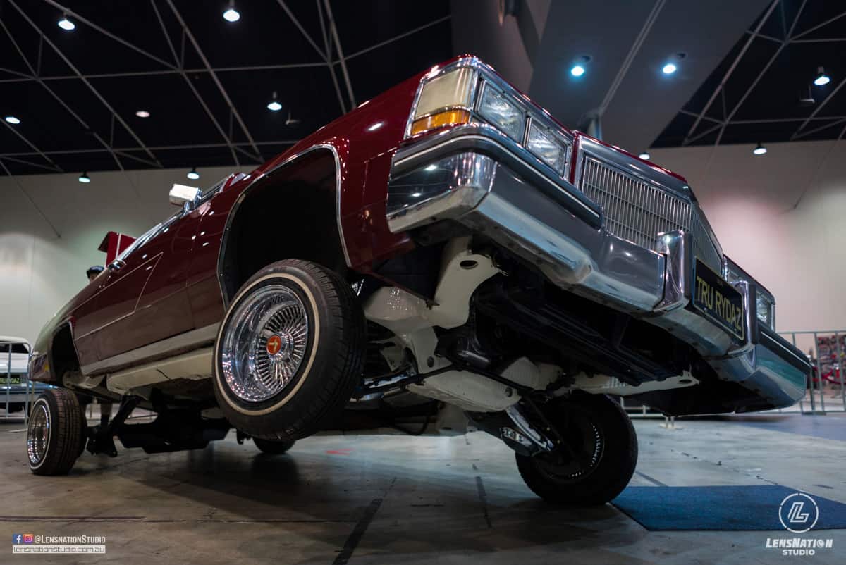 Cadillac CoupeDeVille Lowrider Photoshoot Perth West Coast LowDown Car Photography