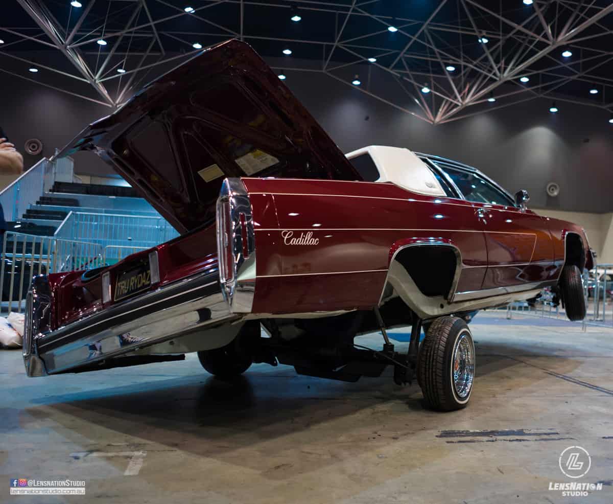 Cadillac CoupeDeVille Lowrider Photoshoot Perth West Coast LowDown Car Photography