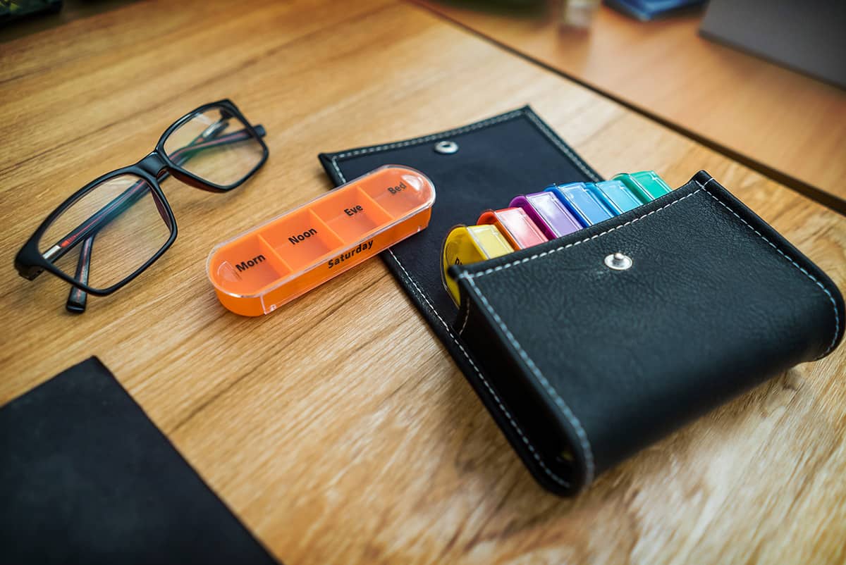 Pill Organiser Cable Organiser Product photography