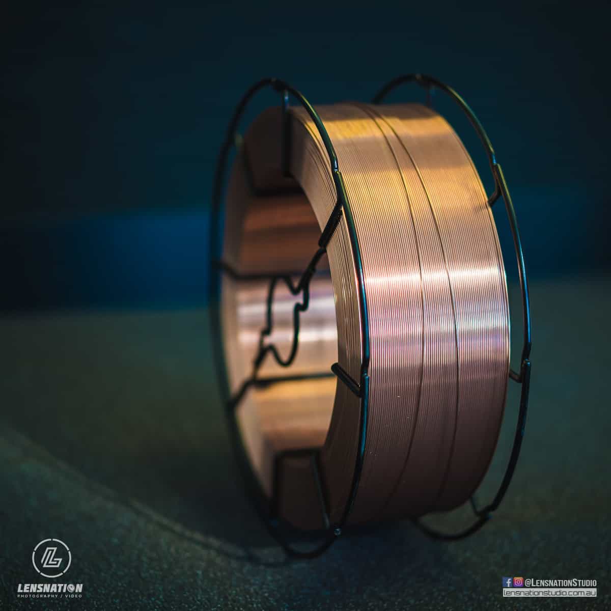 Product photography Alphaweld Welding Wire Perth Canning vale