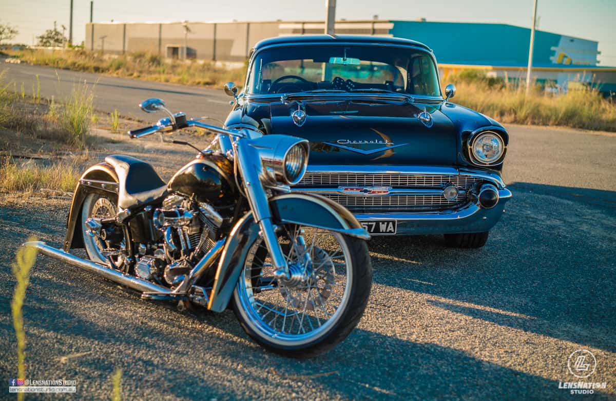 Car Photography Perth Chevrolet Bel air 1957 Lensnation