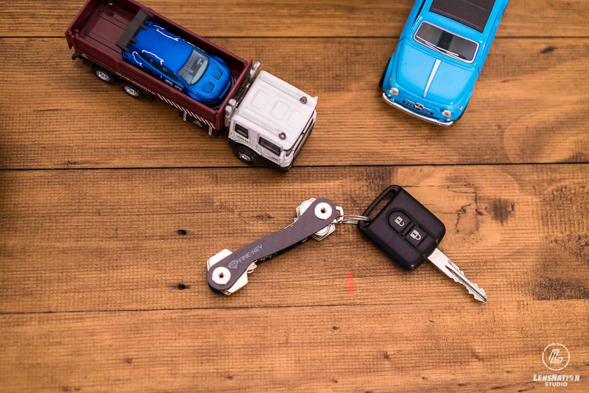 Keychain product Photography for Shopify Amazon lensnation studio