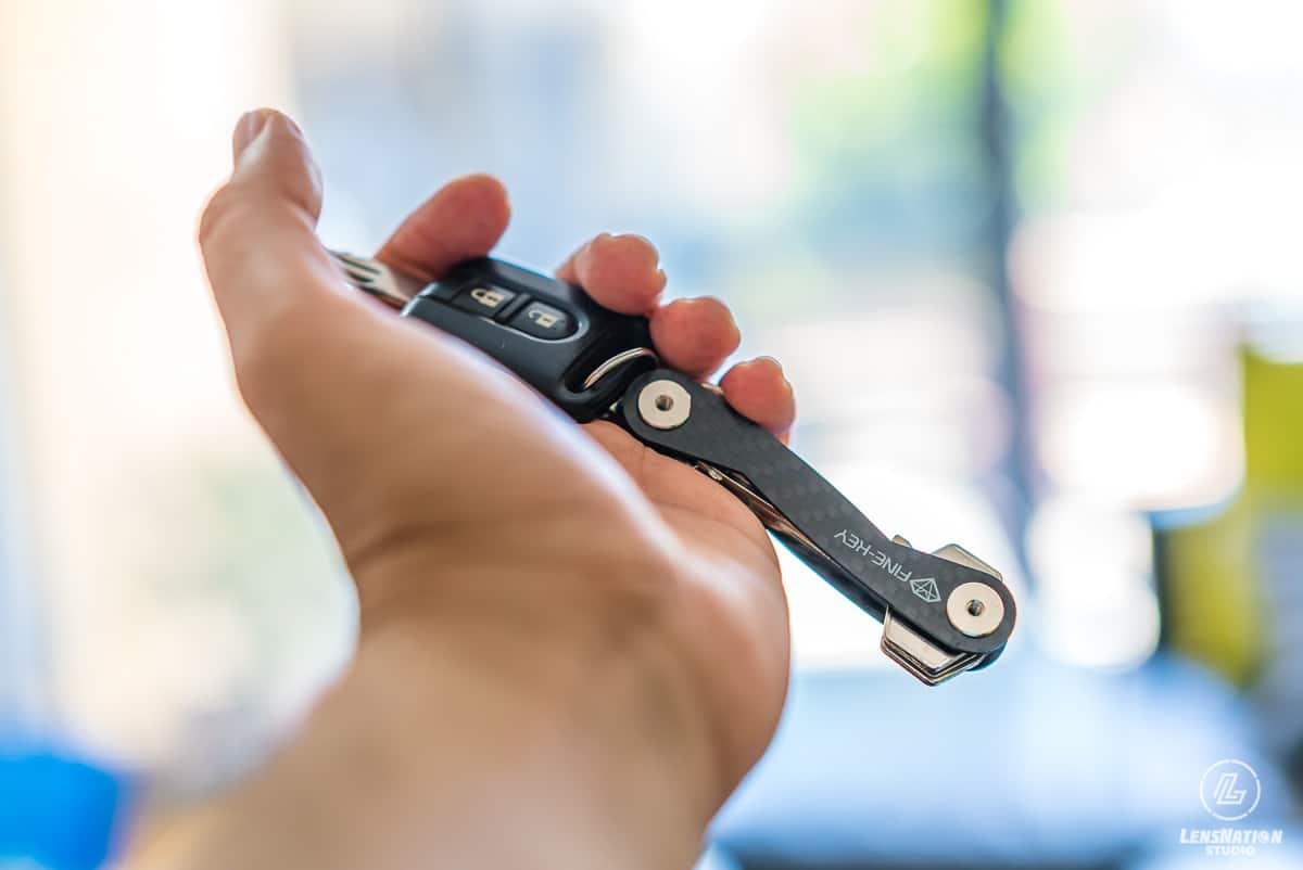 Keychain product Photography for Shopify Amazon lensnation studio