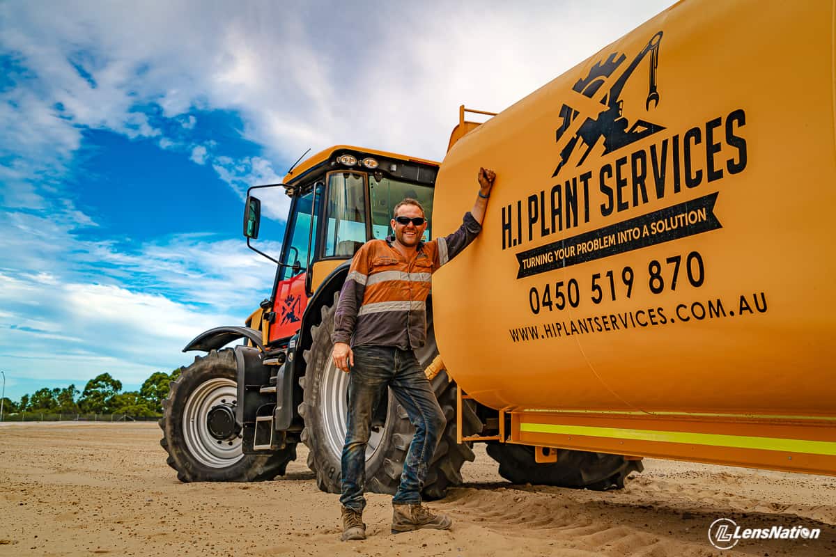 Commercial Photography Lensnation Hi Plant Services JCB dinosaur 