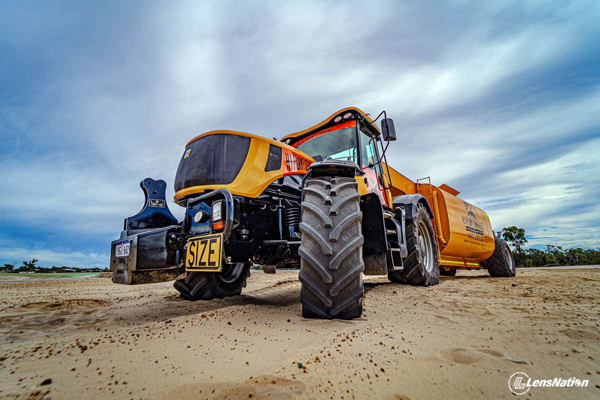 Industrial Photography Lensnation Hi Plant Services JCB dinosaur
