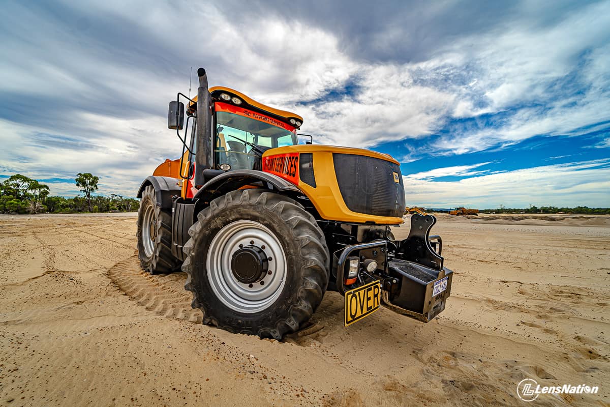 Industrial Photography Lensnation Hi Plant Services JCB dinosaur 