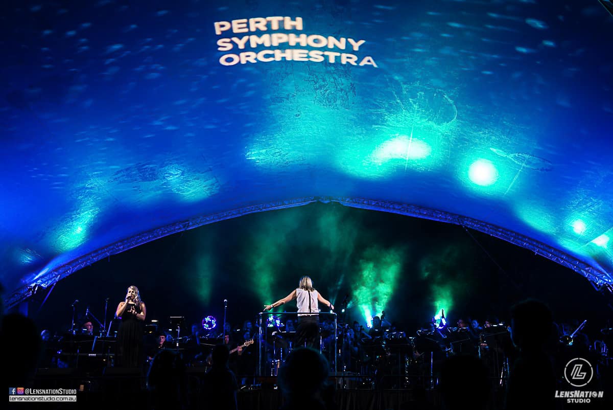 Perth Symphony Orchestra Performance Tourism WA LensNation Studio 