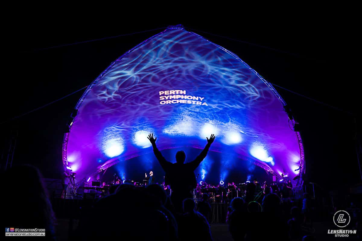 Perth Symphony Orchestra Performance Tourism WA LensNation Studio 