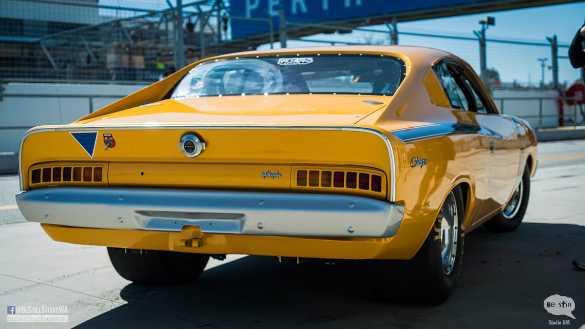 Car Photography Chrysler VJ Valiant E55 Charger