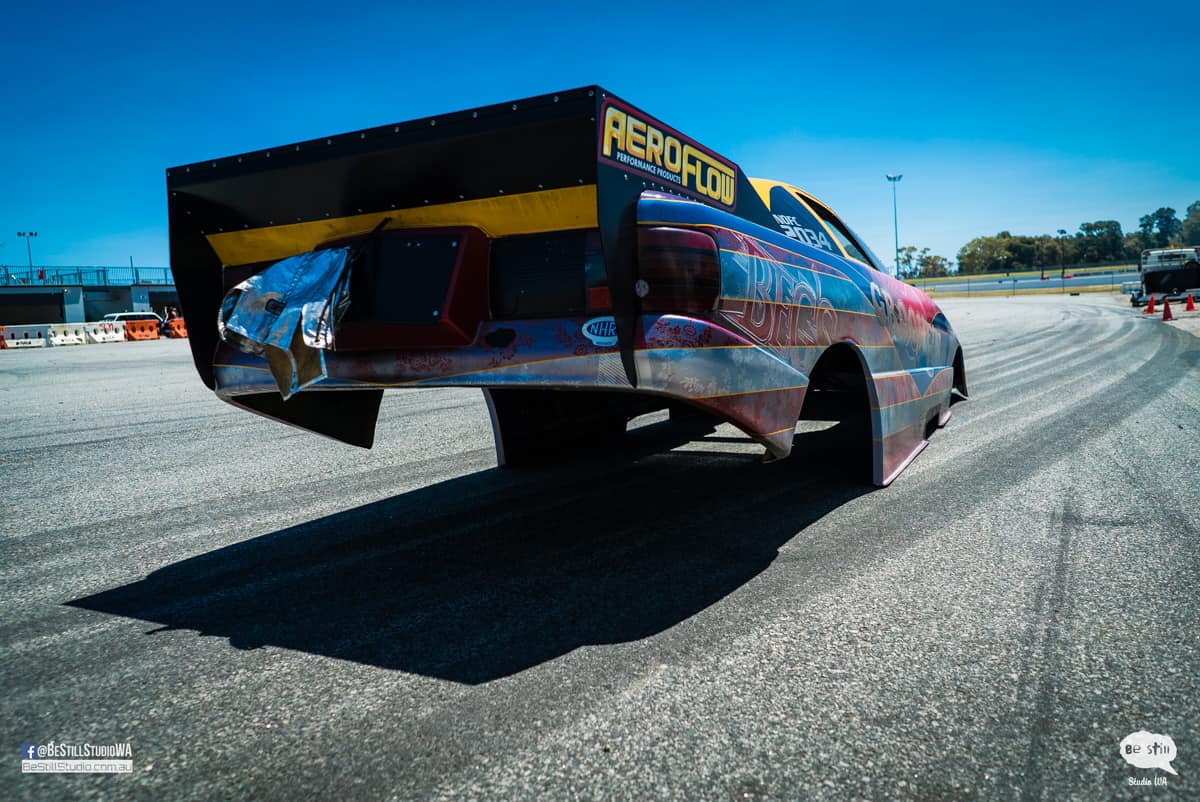 Photo of aero flow outlaw nitro Funny car Perth