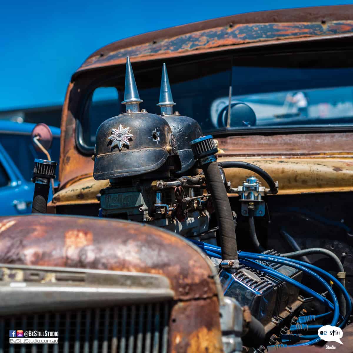 Rat Rod Truck Rat'n'Smoke Truck West Coast Nats Car Photography Lensnation Studio