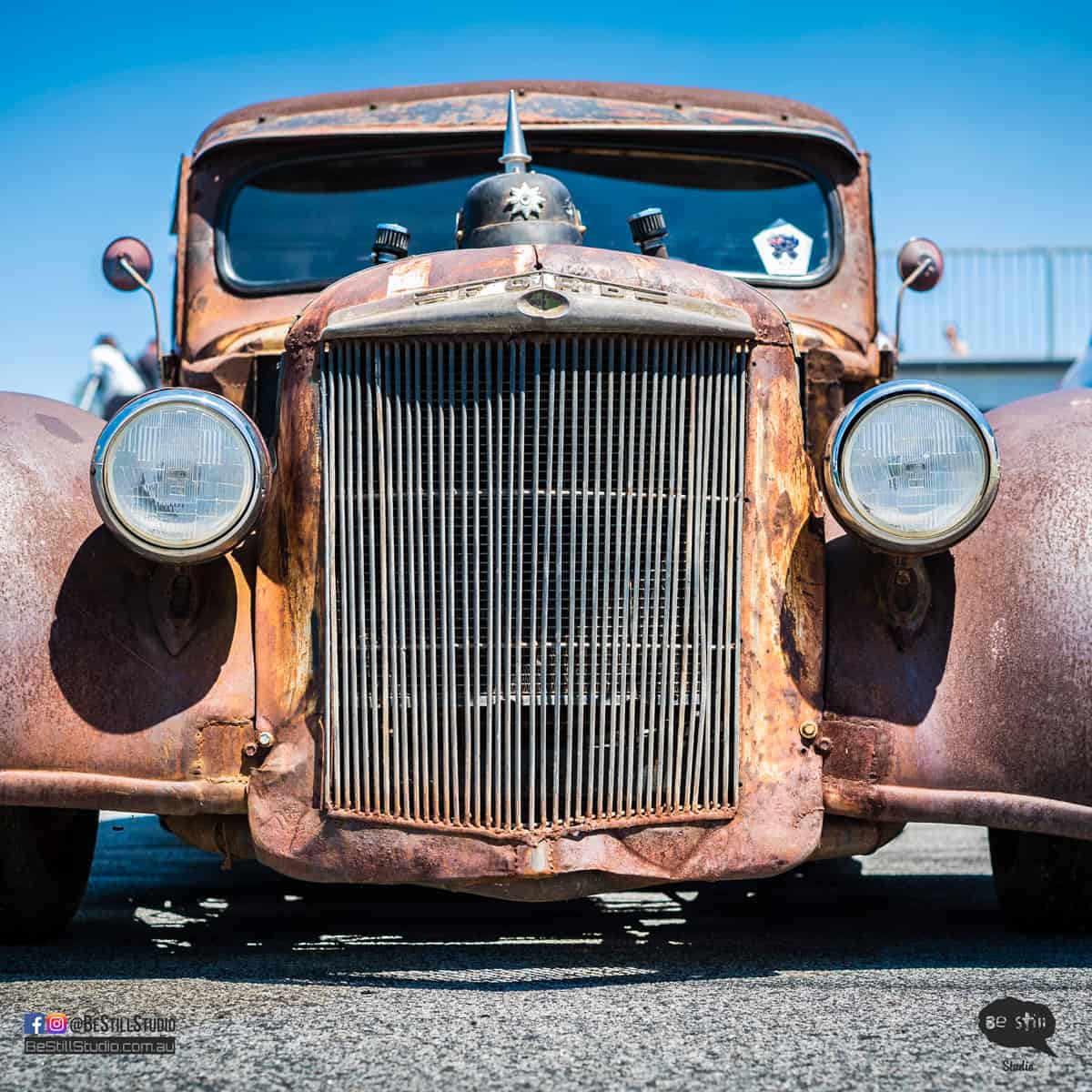Rat Rod Truck Rat'n'Smoke Truck West Coast Nats Car Photography Lensnation Studio