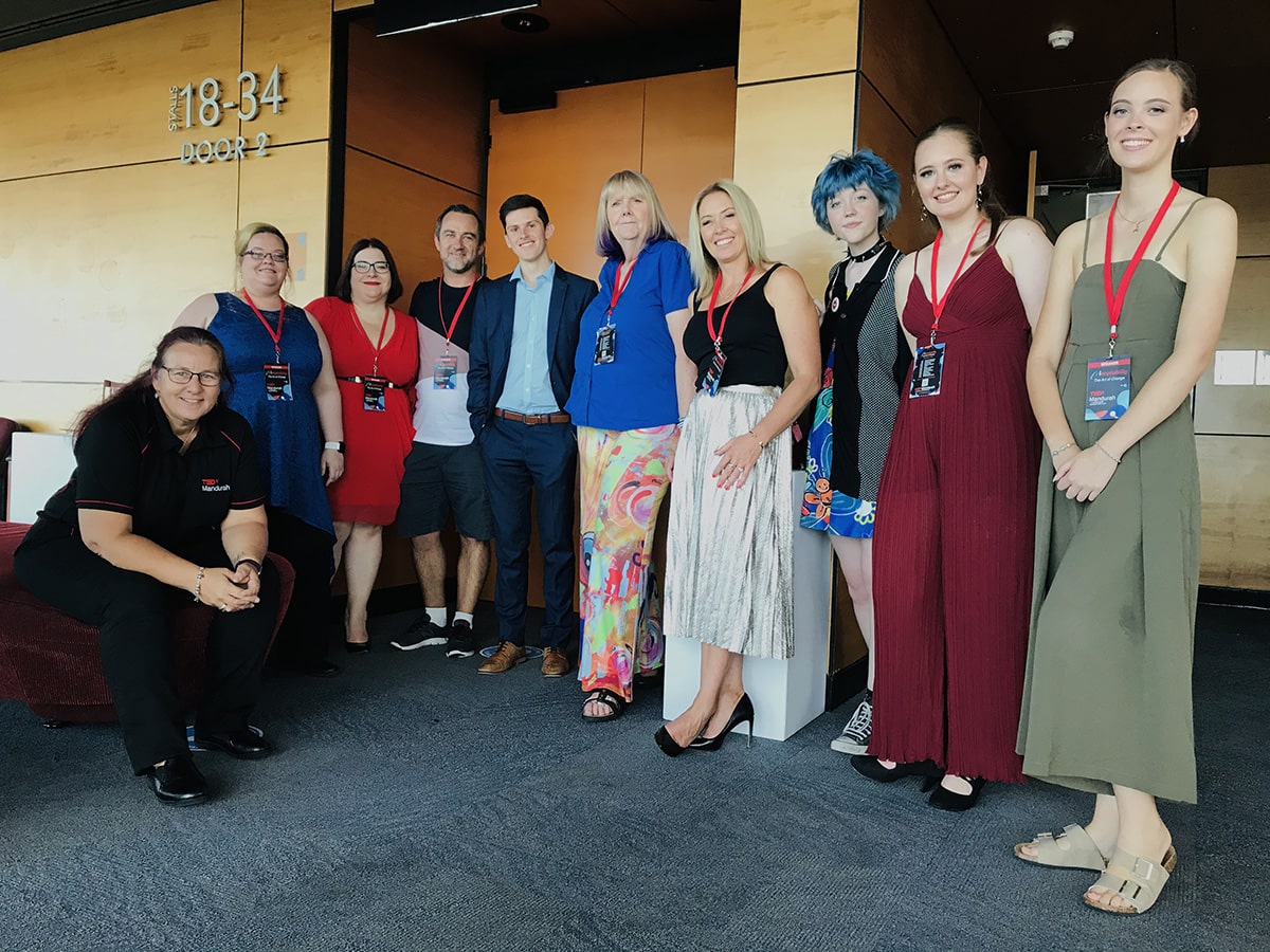 The speakers of TedxMandurah
