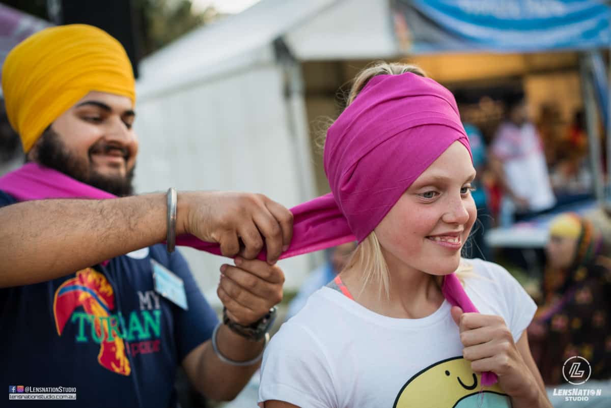 Event Photography Turbans for Trust Australian Sikh Foundation Perth 