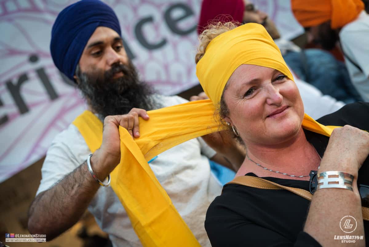 Event Photography Turbans for Trust Australian Sikh Foundation Perth 