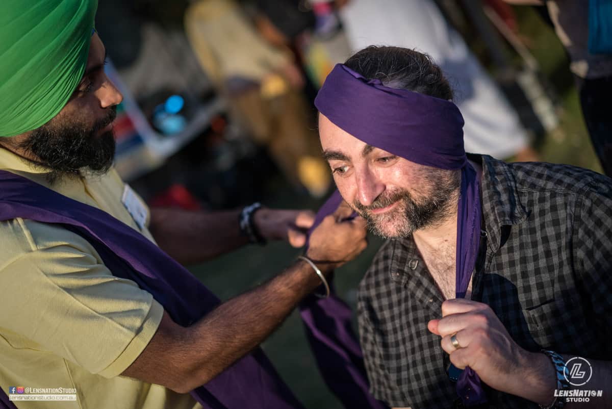 Turbans for Trust Australian Sikh Foundation Perth Charity photography Lensnation