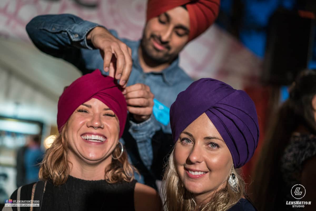 Turbans for Trust Australian Sikh Foundation Perth Charity photography Lensnation