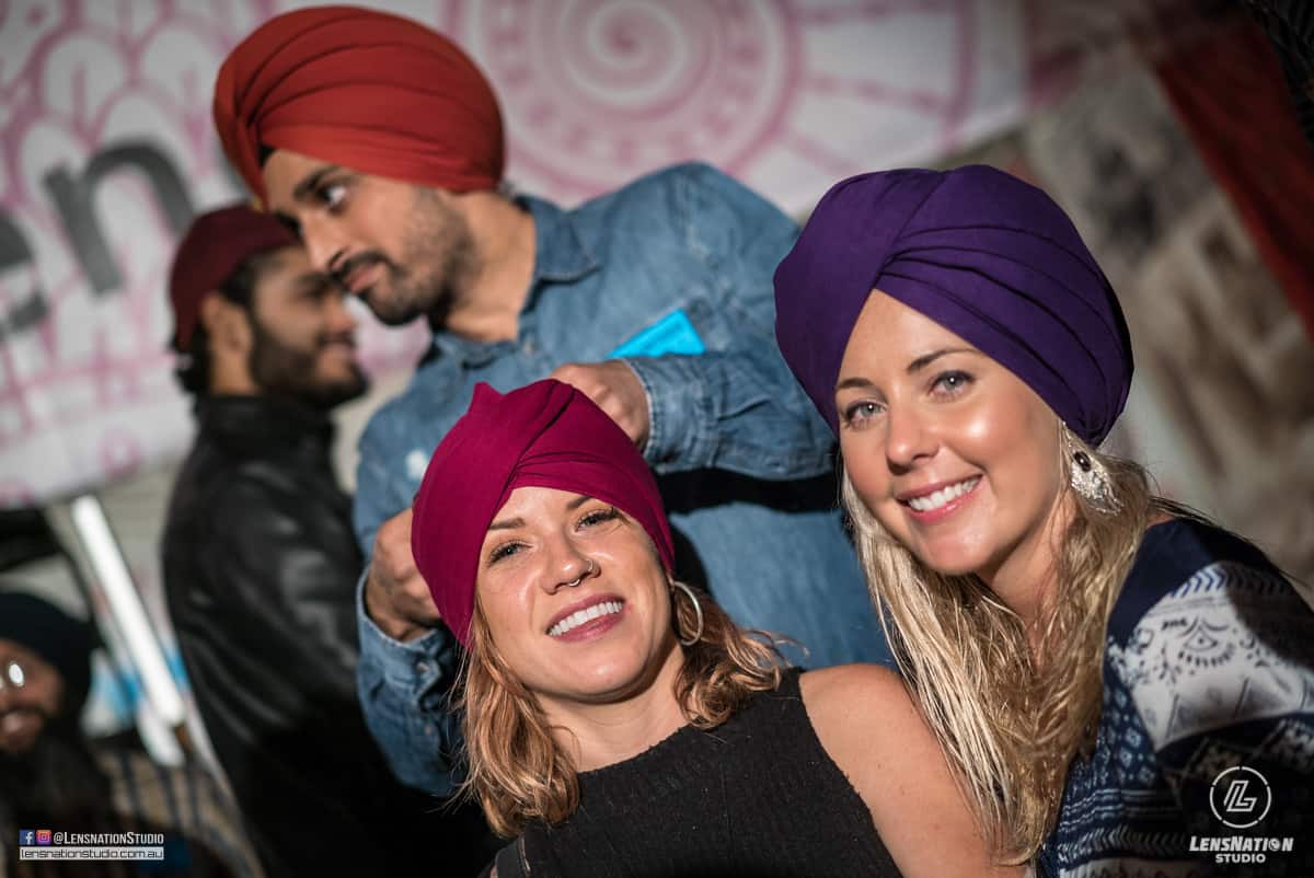 Turbans for Trust Australian Sikh Foundation Perth Charity photography Lensnation