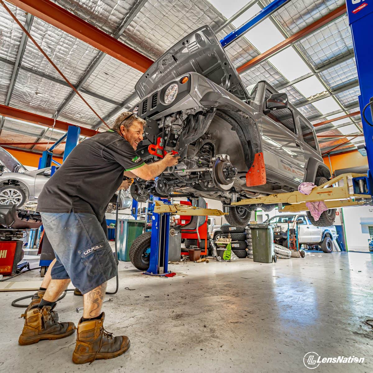 Pinning the Jimny special Bar