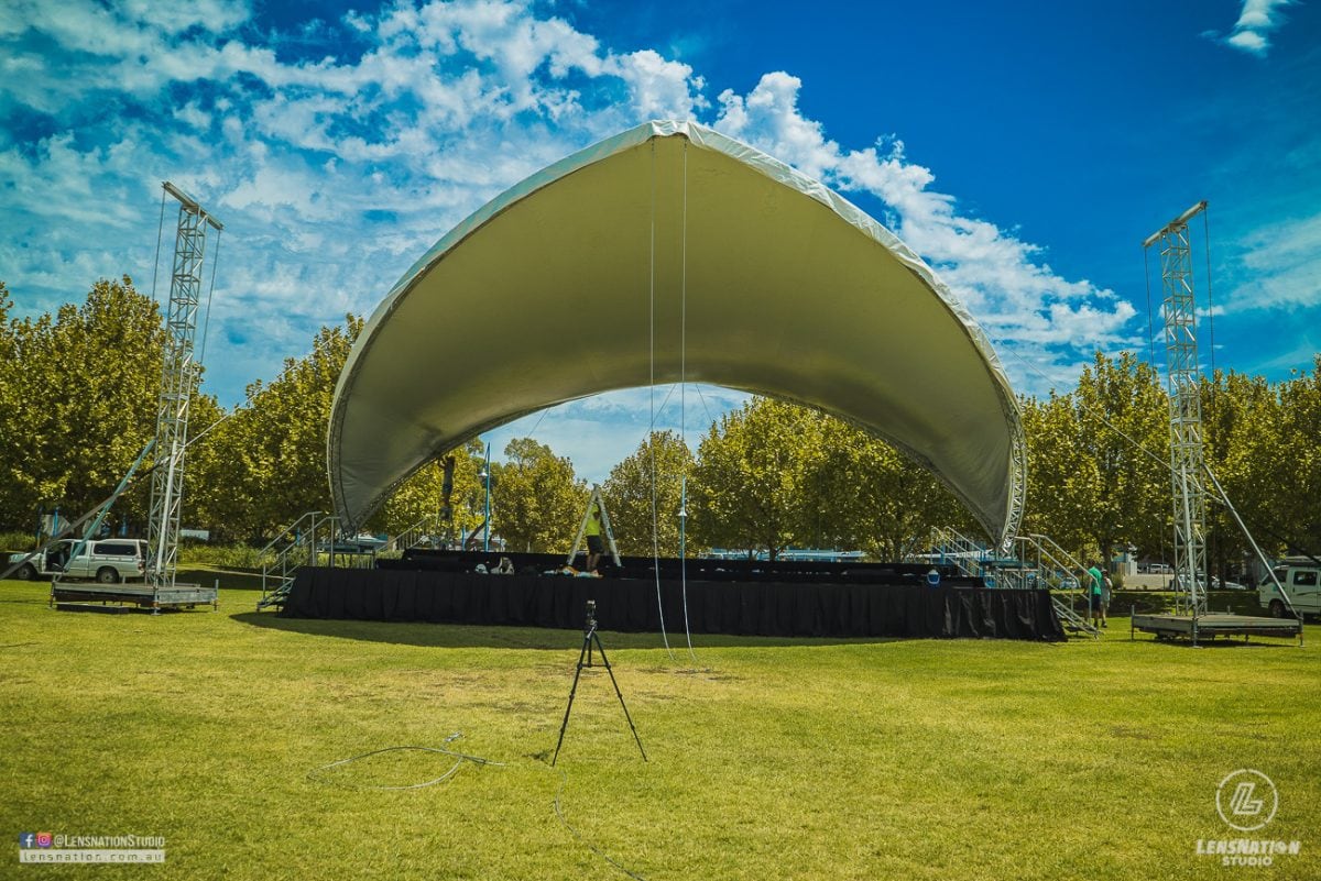 Business Photography Mandurah Client Stage Hire Lensnation
