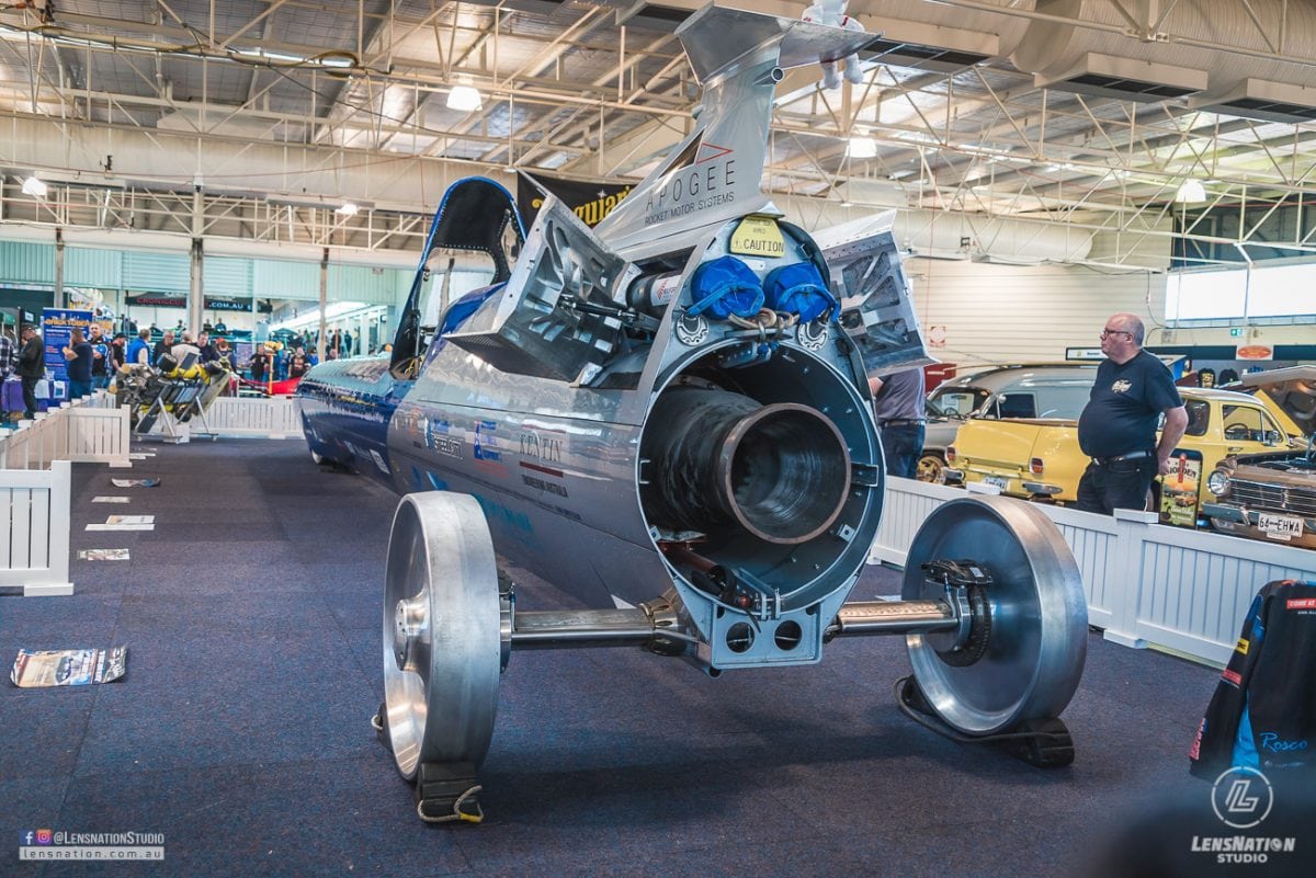 Jetcar record braking hot rod show photogrpahs