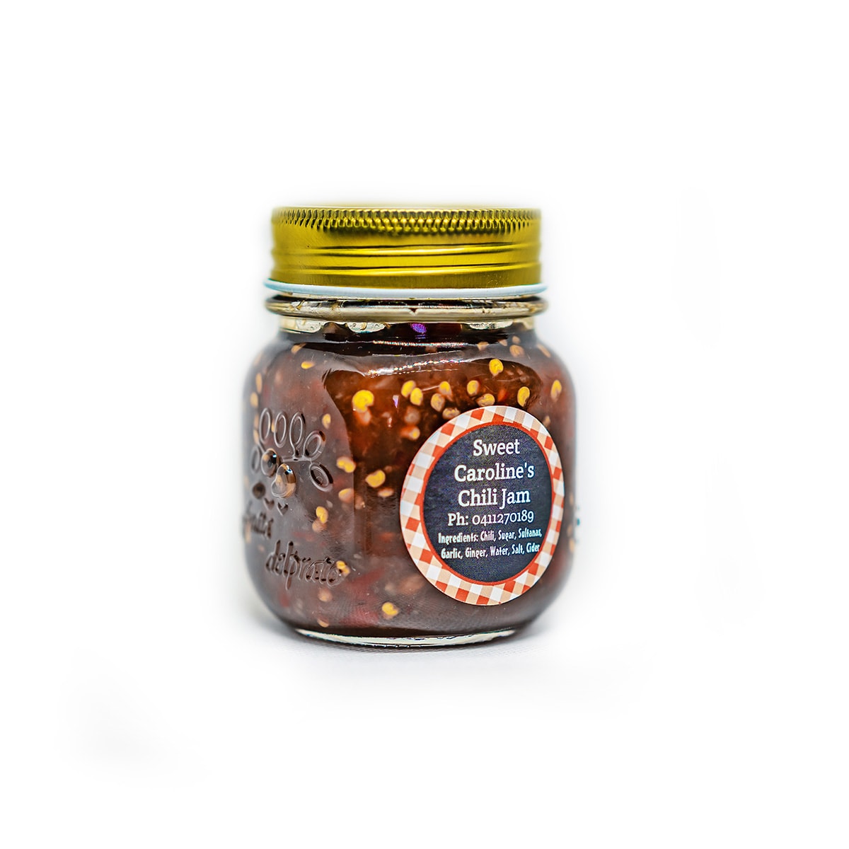 Product Photography Home made Jam Jar White background