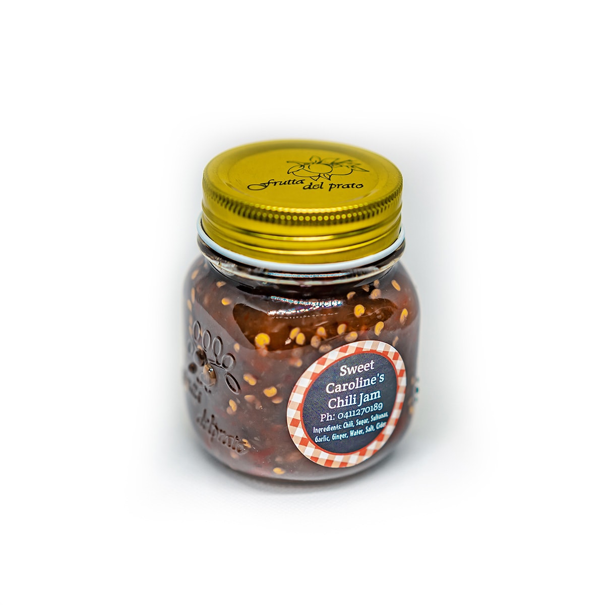 Product Photography Home made Jam Jar White background