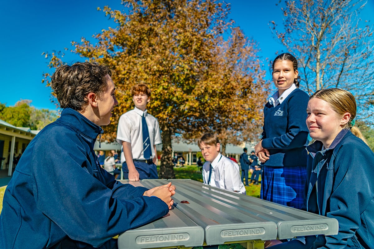 Students Interacting Bunbury School  Lensnation Perth