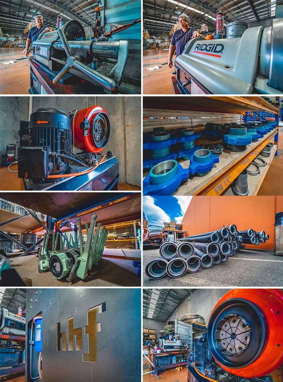 Business Photography Henderson Hose Fittings