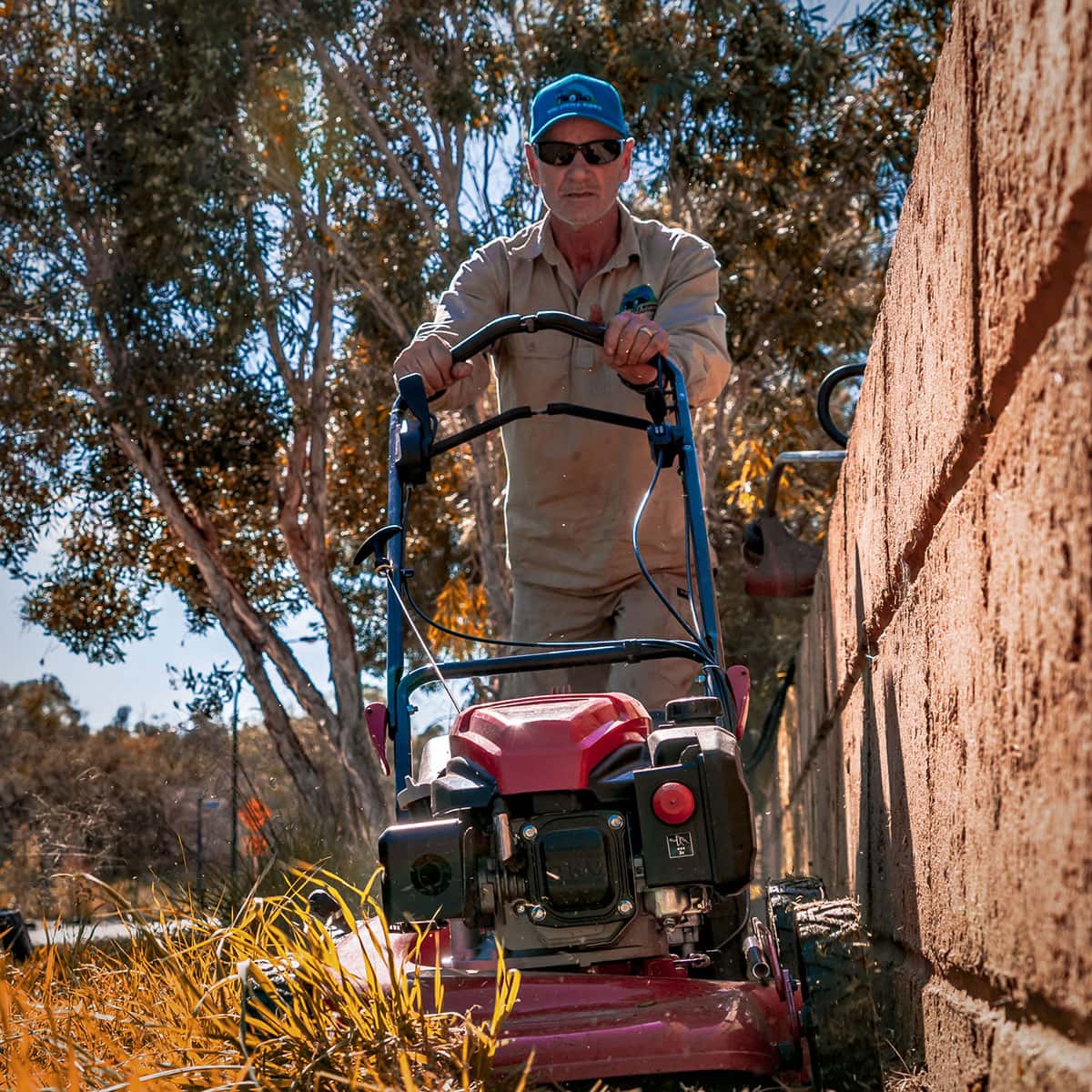 Commercial Photography Tradies Lawn Mowing Perth