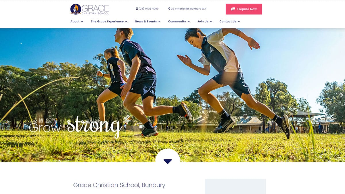 School Website Photography Grace Christian School Bunbury
