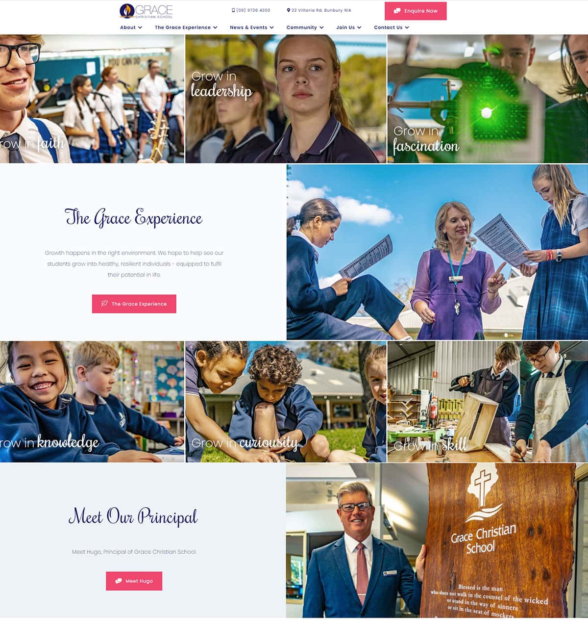 School Website Photography Grace Christian School Bunbury