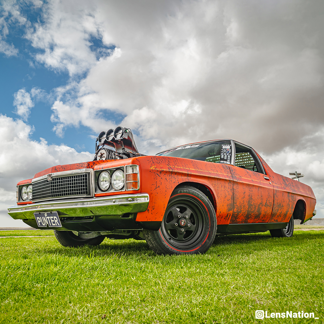 Holden HZ Sandman Ute Punter Blown Injected Photo by Lensnation Perth BYE Performance