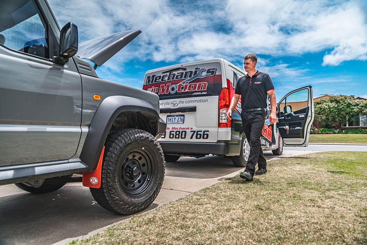Mobile Mechanic Business Photographs Rockingham