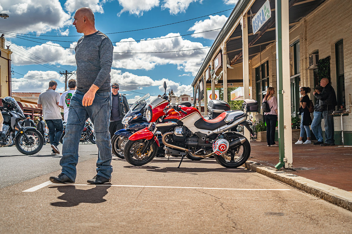 Moto Guzzi at York Motorcycle festival