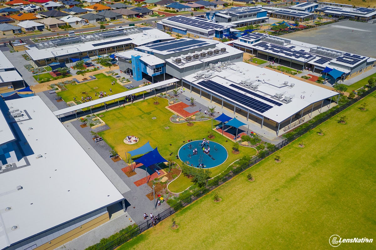 Lakelands School Drone Photo
