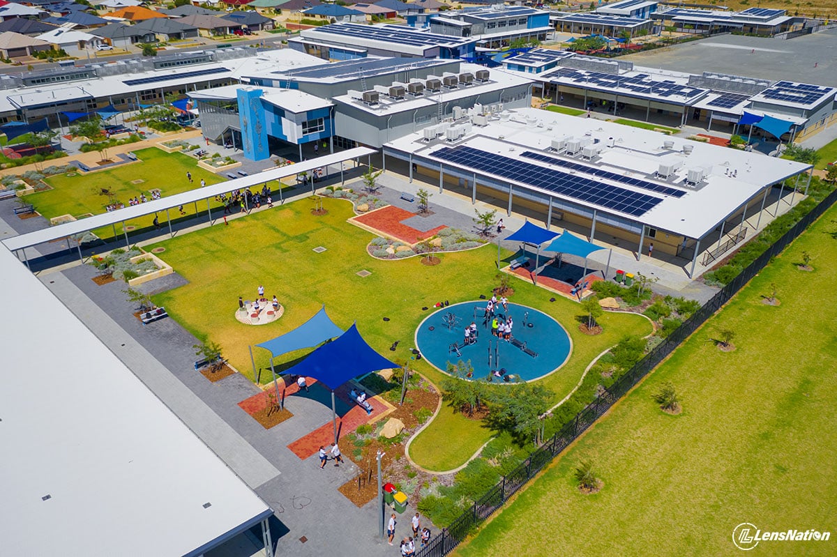Coastal Lakelands School Drone Photo