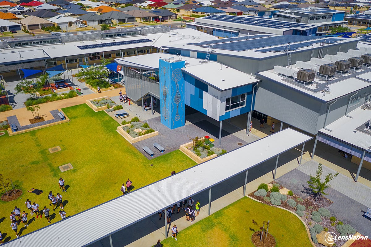 School Drone Photography