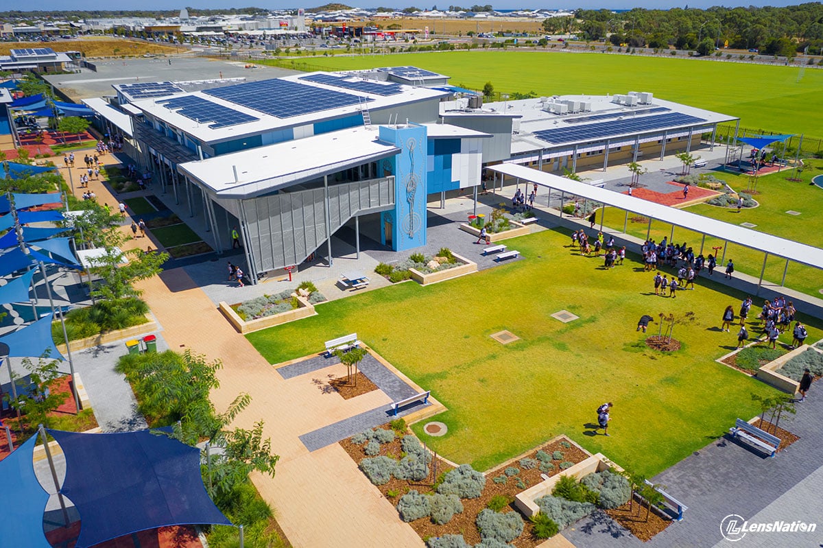 Coastal Lakelands School Drone Photo
