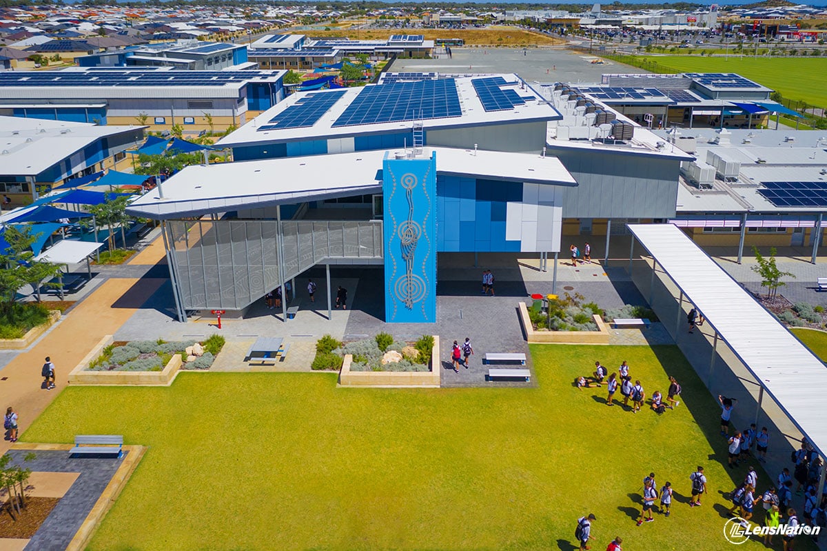 School Drone Photography