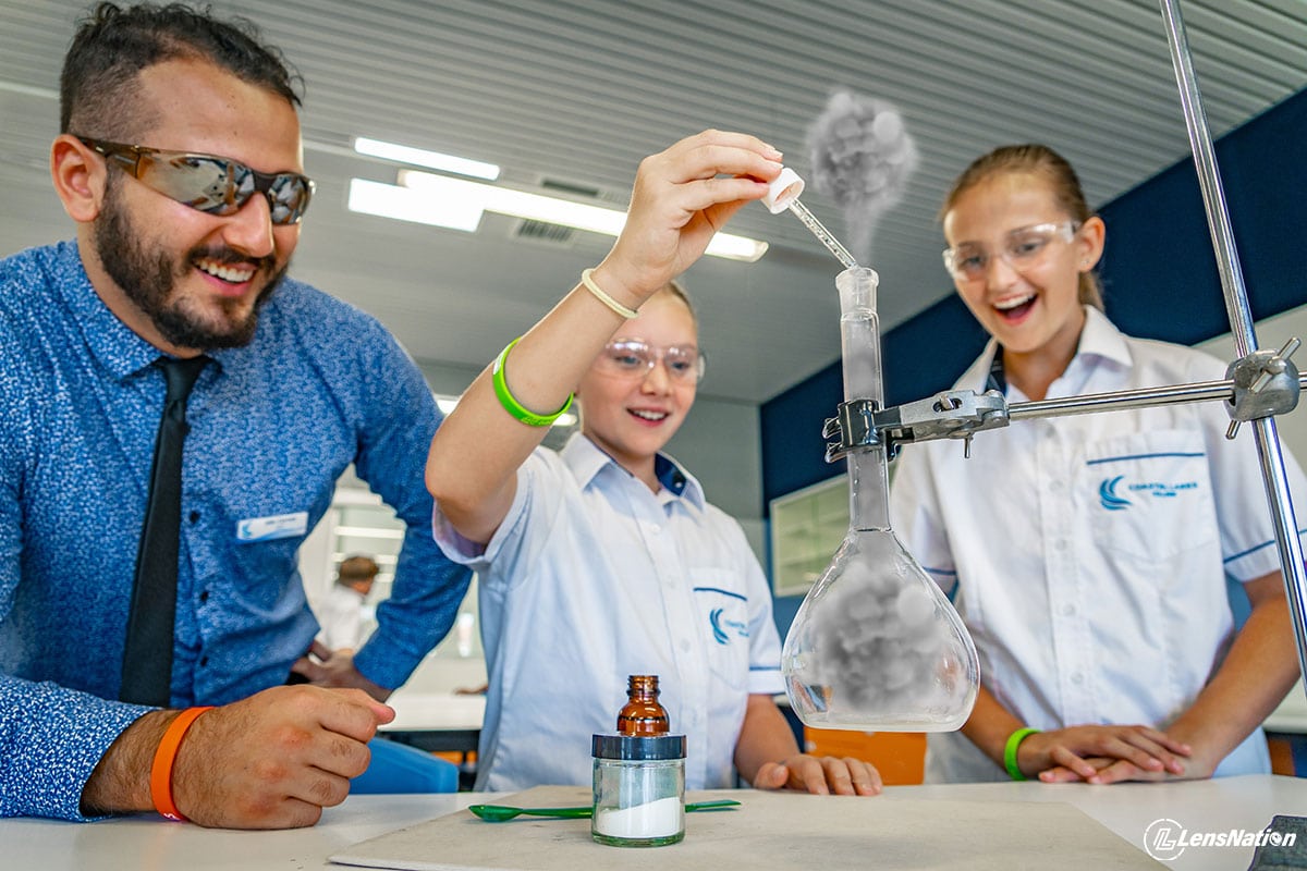 Chemistry Class Kids Coastal Lakelands