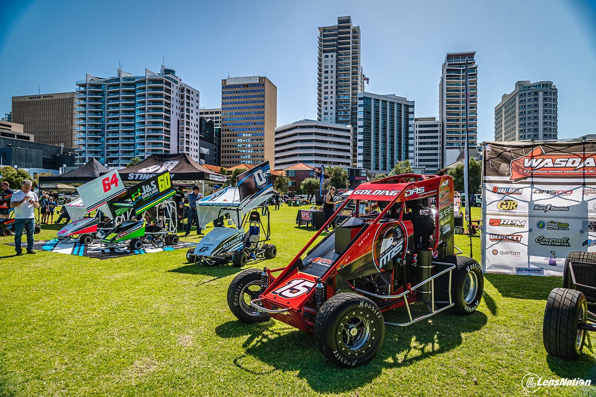 WA Speedcars Association at Targa West