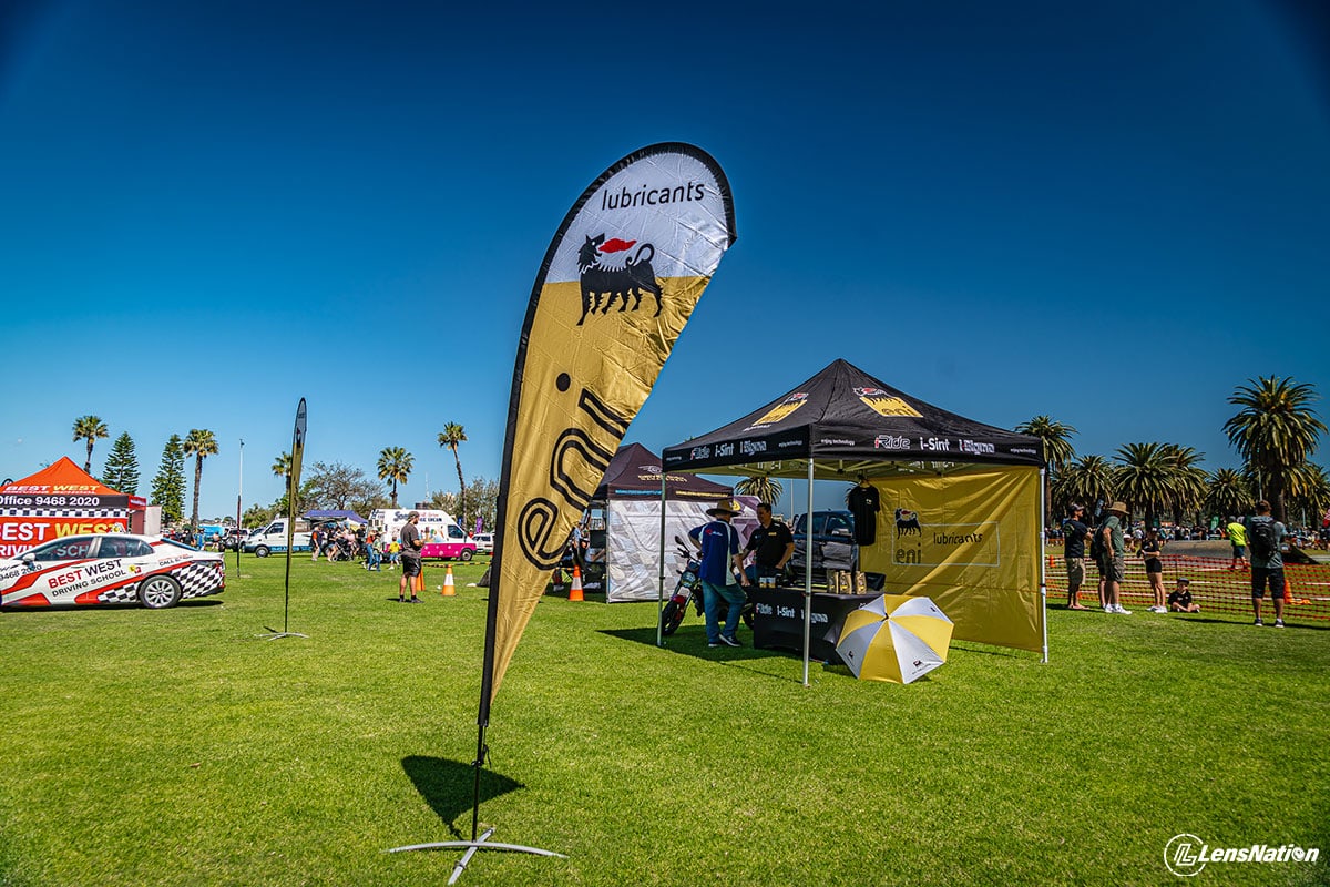 ENI luricants stall at Targa West