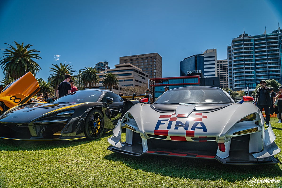 Great bodywork on this McLaren Senna