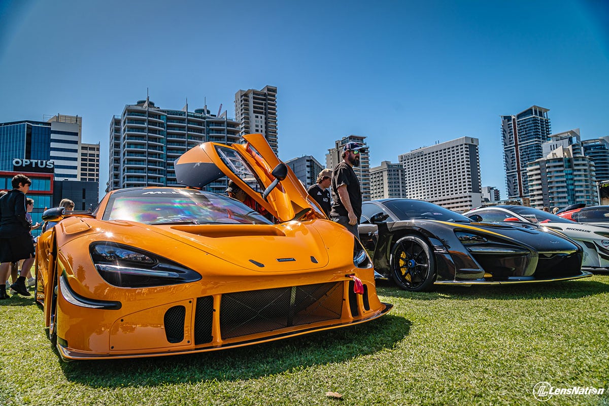 Great bodywork on this McLaren Senna