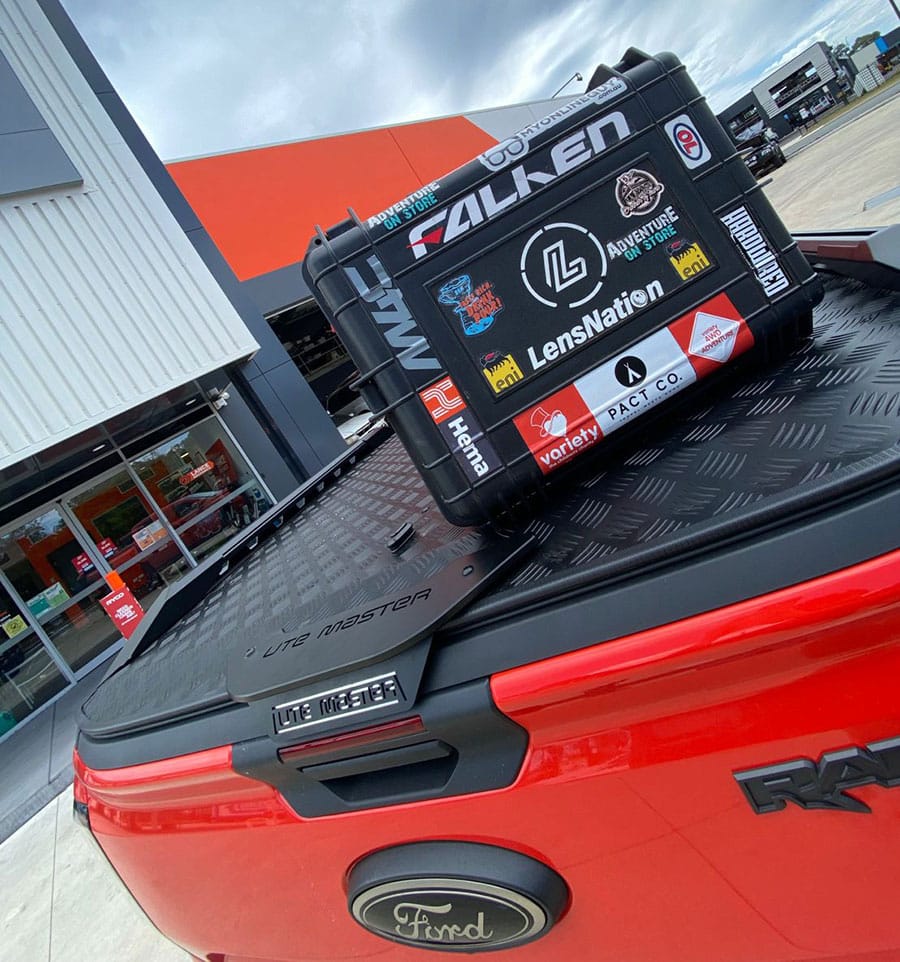 Utemaster load lid Shoot video Shoot