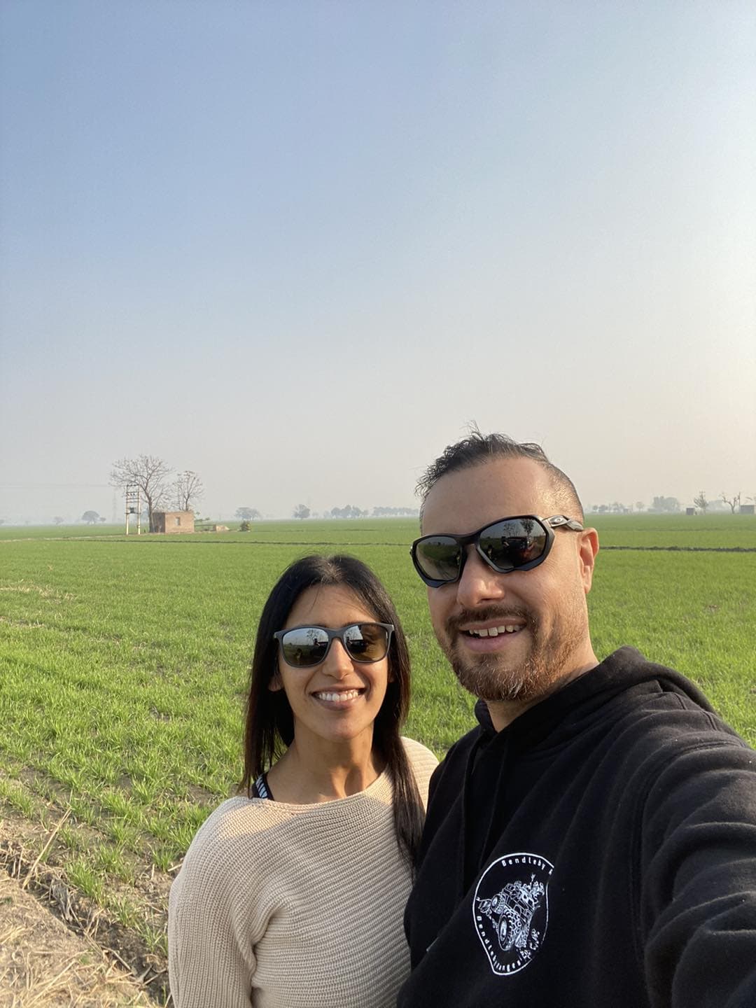 In the green farms of Punjab