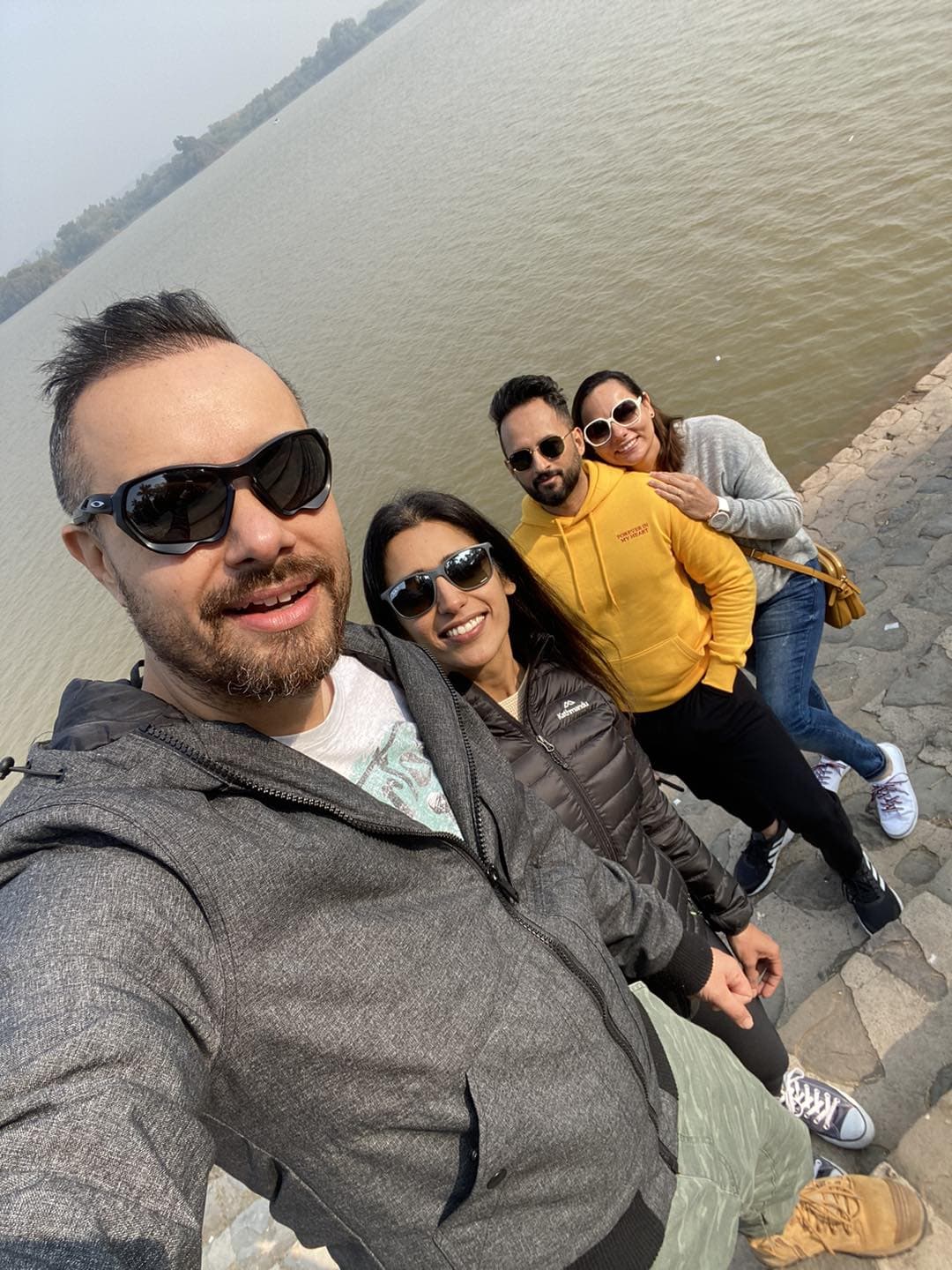 An obligatory catch up at Sukhna Lake